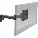 HAT Design Works 9110-8.5-4-104 Mounting Arm for Monitor, TV, Computer, Flat Panel Display, LCD TV - Vista Black - Landscape/Portrait