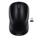 Logitech M317 Mouse - Optical - Wireless - Black - USB - Scroll Wheel - 2 Button(s) - Symmetrical - 1