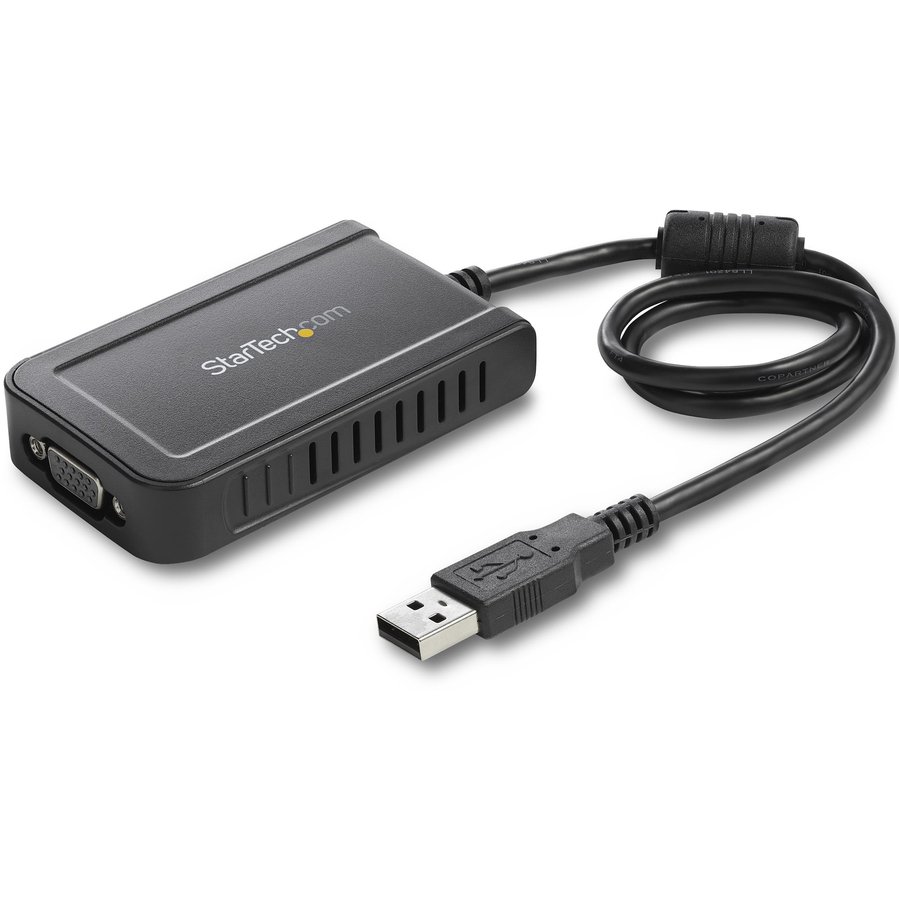 StarTech USB 2.0 to VGA Adapter, USB to VGA Monitor Converter for Windows, 1080p (no support for macOS/ChromeOS/Linux) - TAA
