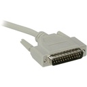 C2G 25ft Serial Extension Cable - DB25 to DB25 Serial RS232 Extension Cable - M/F