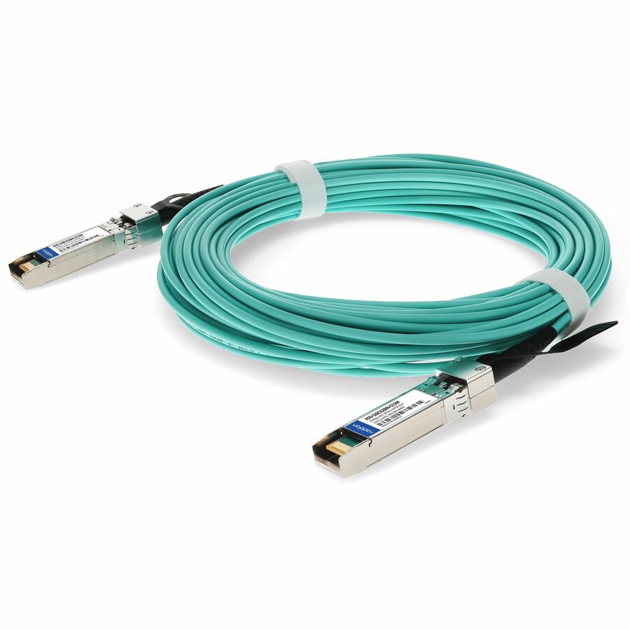 AddOn Cisco® SFP-25G-AOC15M to Intel® XXVAOCBL15M Compatible TAA Compliant 25GBase-AOC SFP28 Active Optical Cable (850nm, MMF, 15m)