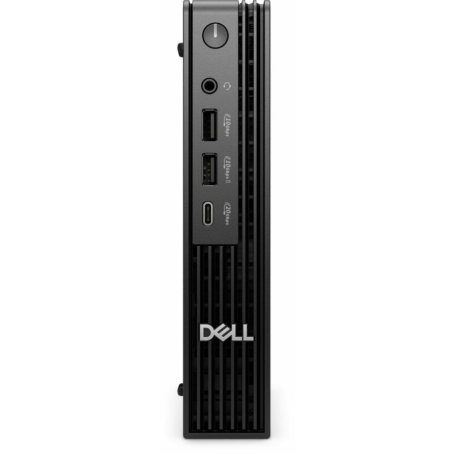 Dell Pro Micro Plus QBM1250 Desktop Computer - Intel Core Ultra 7 265 - vPro Technology - 16 GB - 512 GB SSD - Micro PC - Black