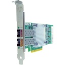 Axiom 10Gbs Dual Port SFP+ PCIe 3.0 x8 NIC Card for HP - P08446-B21