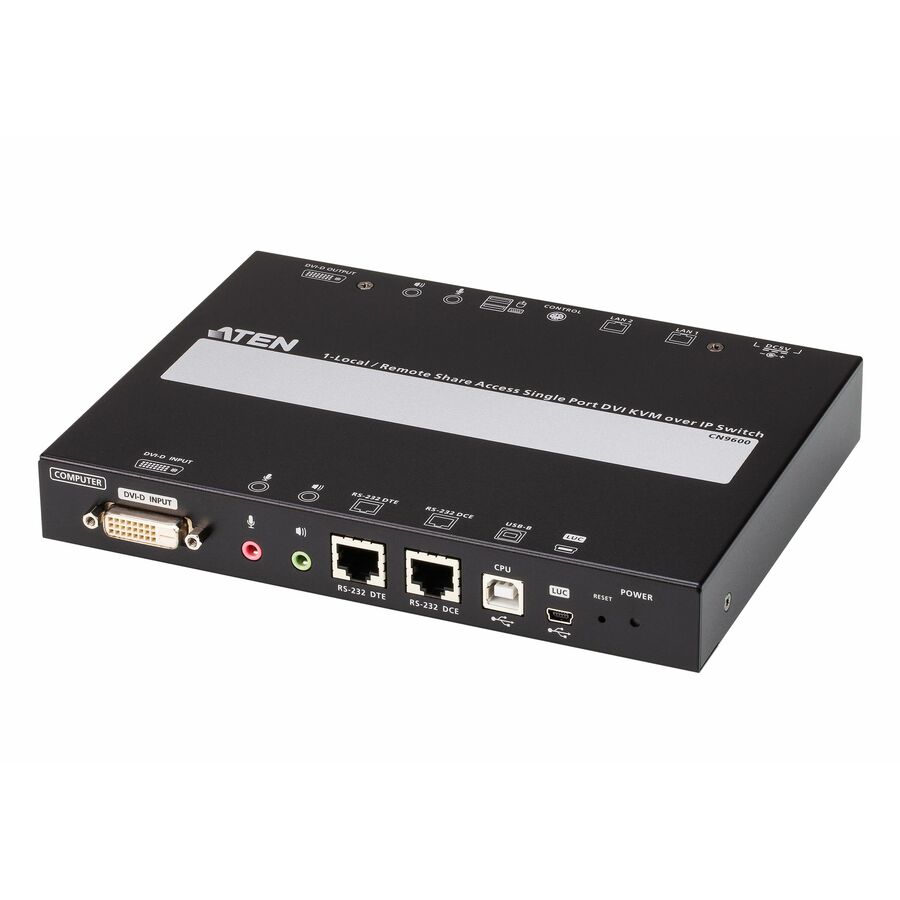 ATEN 1-Local/Remote Share Access Single Port DVI KVM over IP Switch