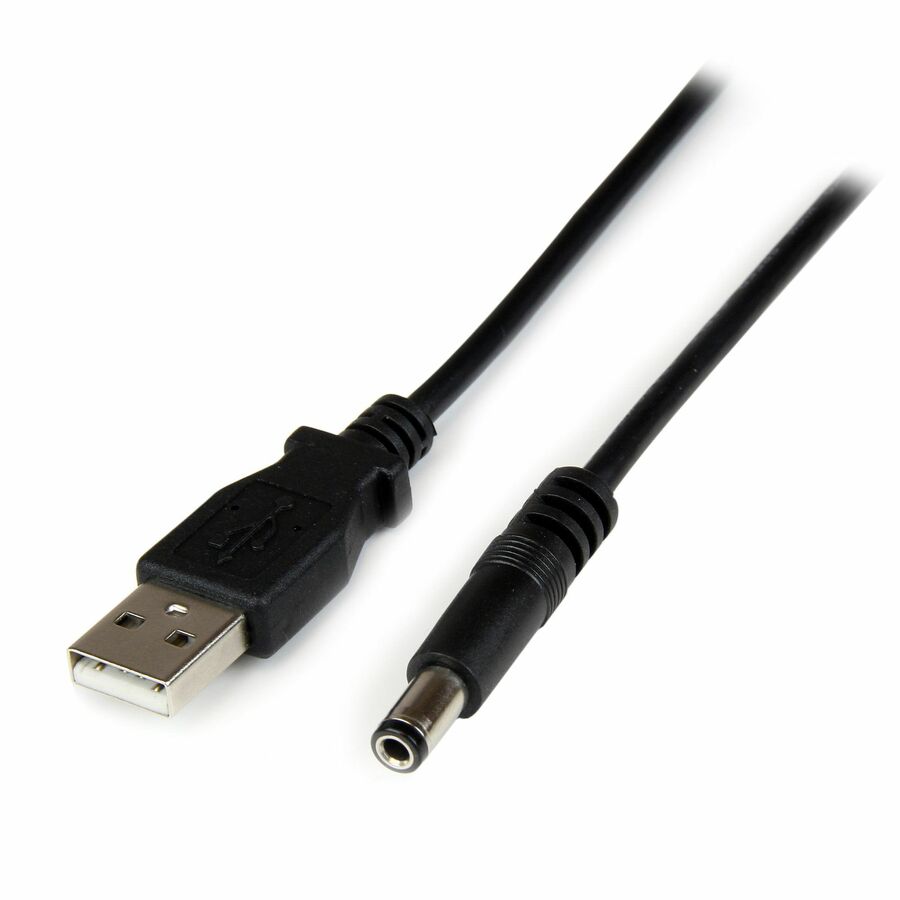 StarTech 1m USB to Type N Barrel 5V DC Power Cable - USB A to 5.5mm DC