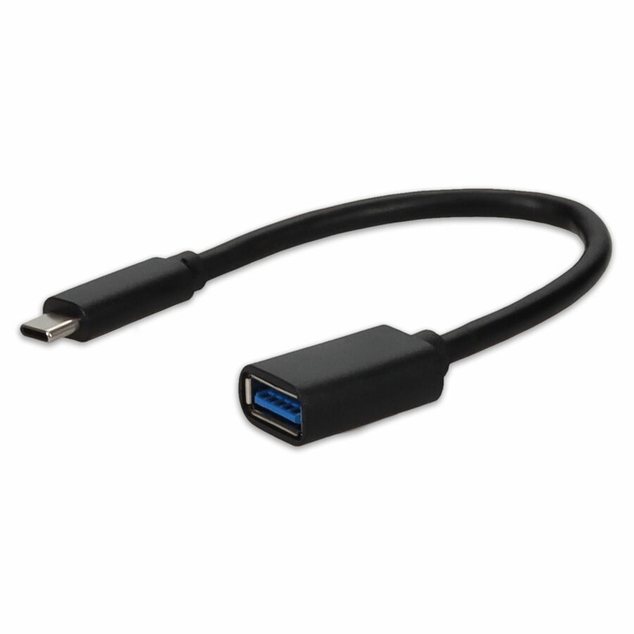 AddOn 5-Pack of USB 3.1 (C) Male to USB 3.0 (A) Male Black Adapters