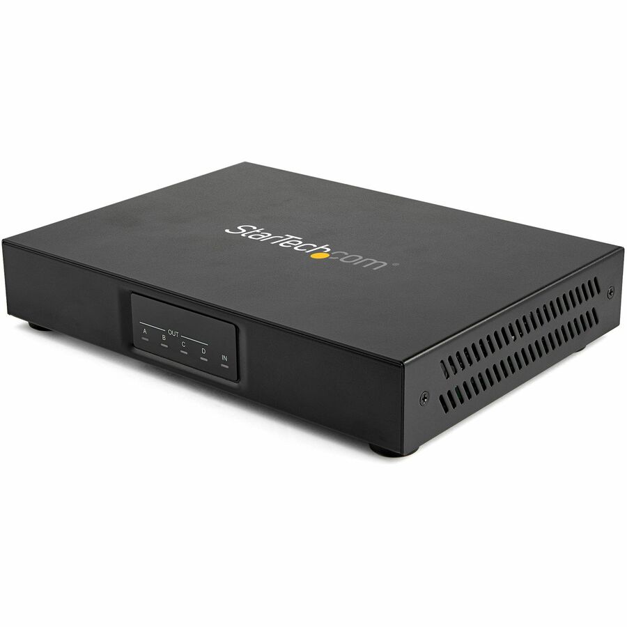 StarTech 2x2 HDMI Video Wall Controller, 4K 60Hz Input to 4x 1080p Output Multi-Screen Processor, RS-232/Ethernet Control, TAA