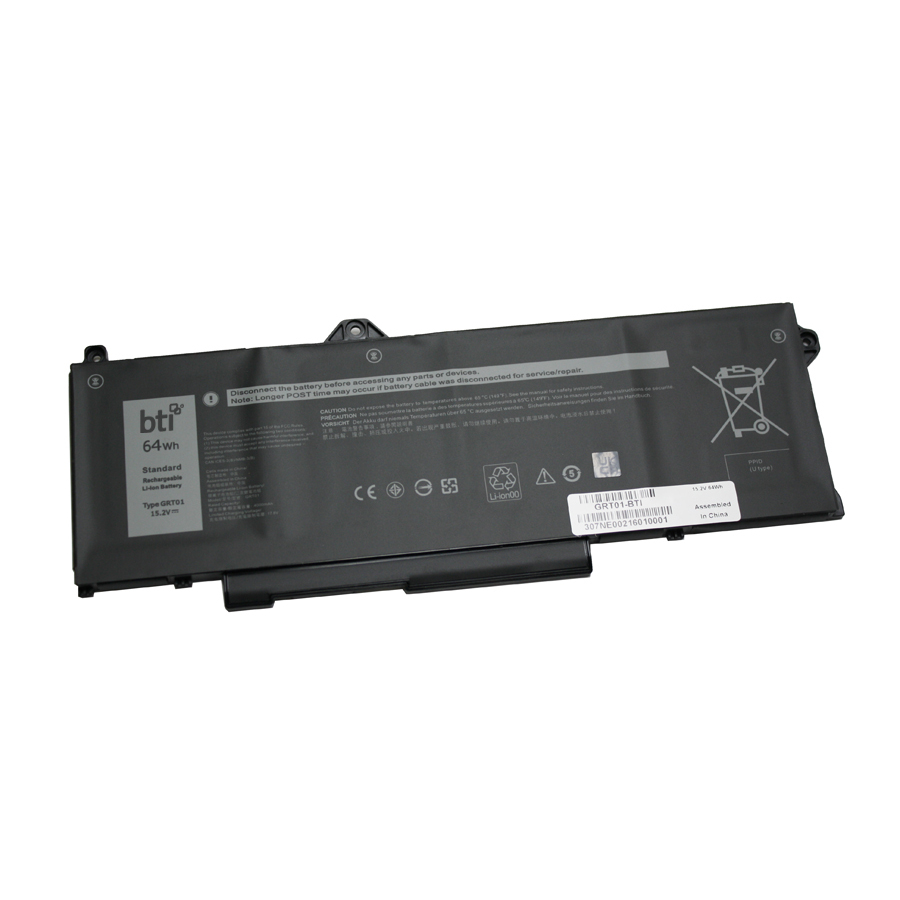 BTI GRT01-BTI 4-CELL 15.2V LI-ION BATTERY 00P3TJ, 0R05P0, 0VXD57, CN-0R05P0, GRT01, R05P0