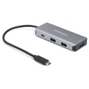 StarTech 4 Port USB C Hub to 3x USB A & 1x USB-C, SuperSpeed 10Gbps USB Type-C 3.2 Gen 2 Adapter Hub, USB Bus Powered, Portable, TAA