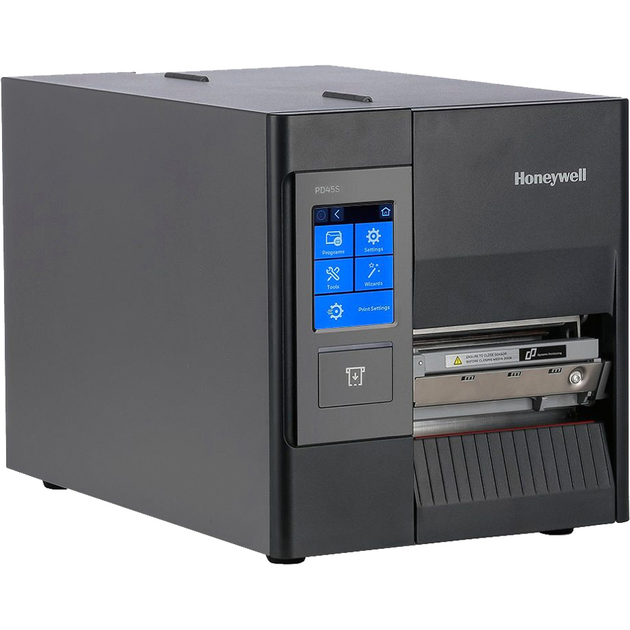 Honeywell PD45S Industrial, Retail, Healthcare, Manufacturing, Transportation & Logistic Thermal Transfer Printer - Monochrome - Label Print - Fast Ethernet - USB - USB Host - Serial - 15.75" Print Length x 4.25" Print Width - 9.84 in/s Mono - 203 dpi - 4.49" Label Width - ZPL II, ZSim2, IPL, DPL, Direct Protocol (DP), Fingerprint, FP, ZPL Emulation - For PC