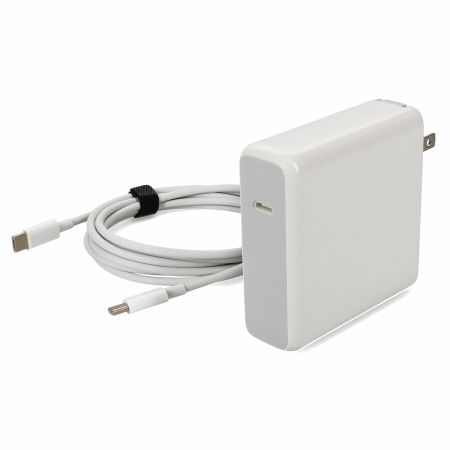 AddOn Apple Computer MX0J2ZMA Compatible 90W 20V at 4.7A Power Adapter with USB-C Cable