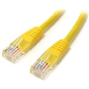 StarTech 15 ft Yellow Molded Cat5e UTP Patch Cable