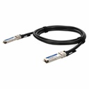 AddOn Arista Networks® Compatible TAA 100GBase-CU QSFP28 to QSFP28 Direct Attach Cable (Passive Twinax, 1m, Infiniband EDR, 30AWG, LSZH)