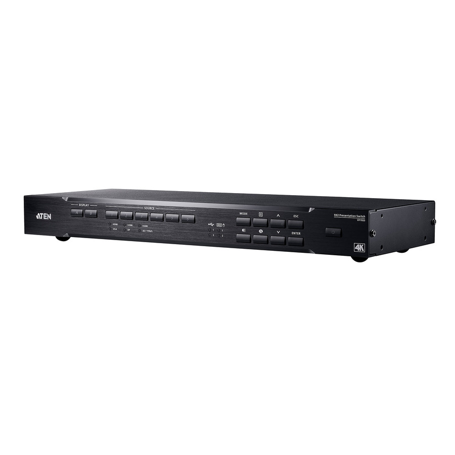 Aten 9 x 2 4K Presentation Matrix Switch-TAA Compliant