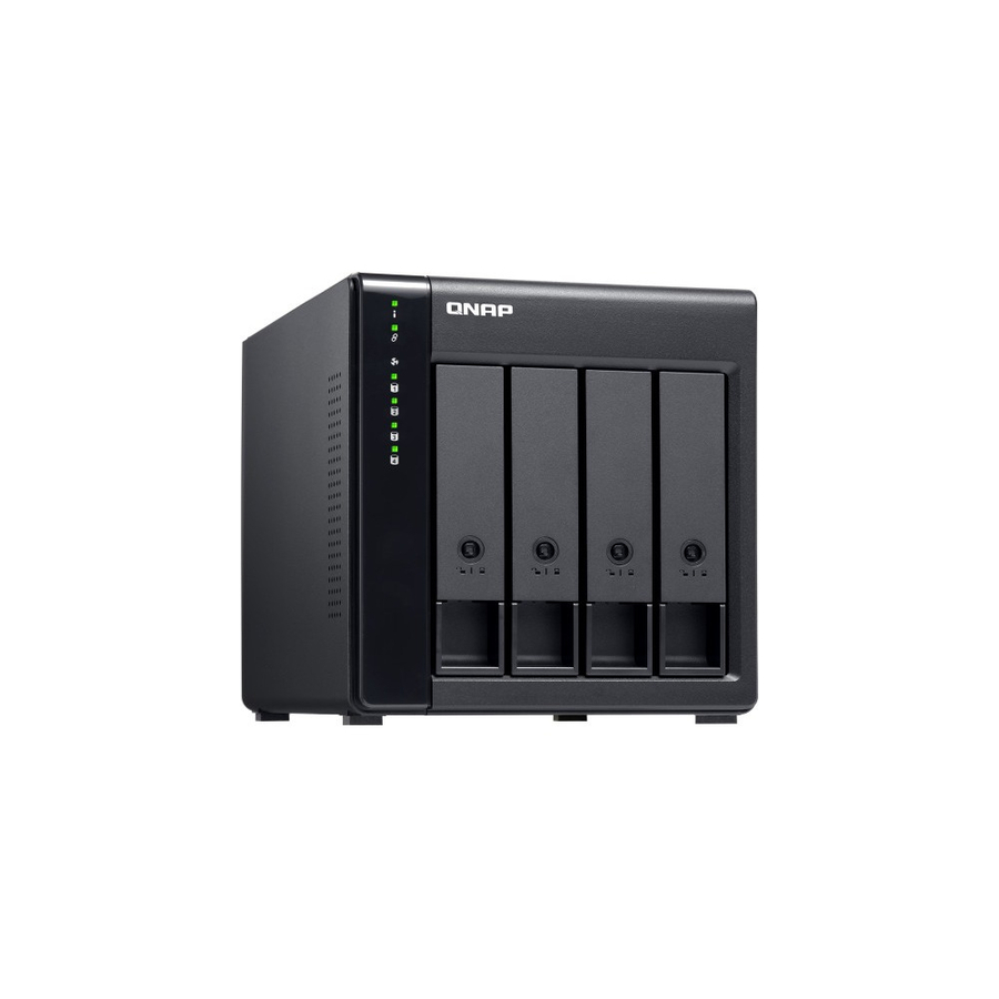 QNAP TL-D400S Drive Enclosure SATA/600 - Mini-SAS Host Interface Tower