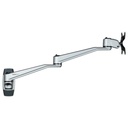 StarTech Wall Mount Monitor Arm, Articulating/Adjustable Ergonomic VESA Monitor Arm (20" Long), Display up to 34" (30.9lb/14kg), TAA