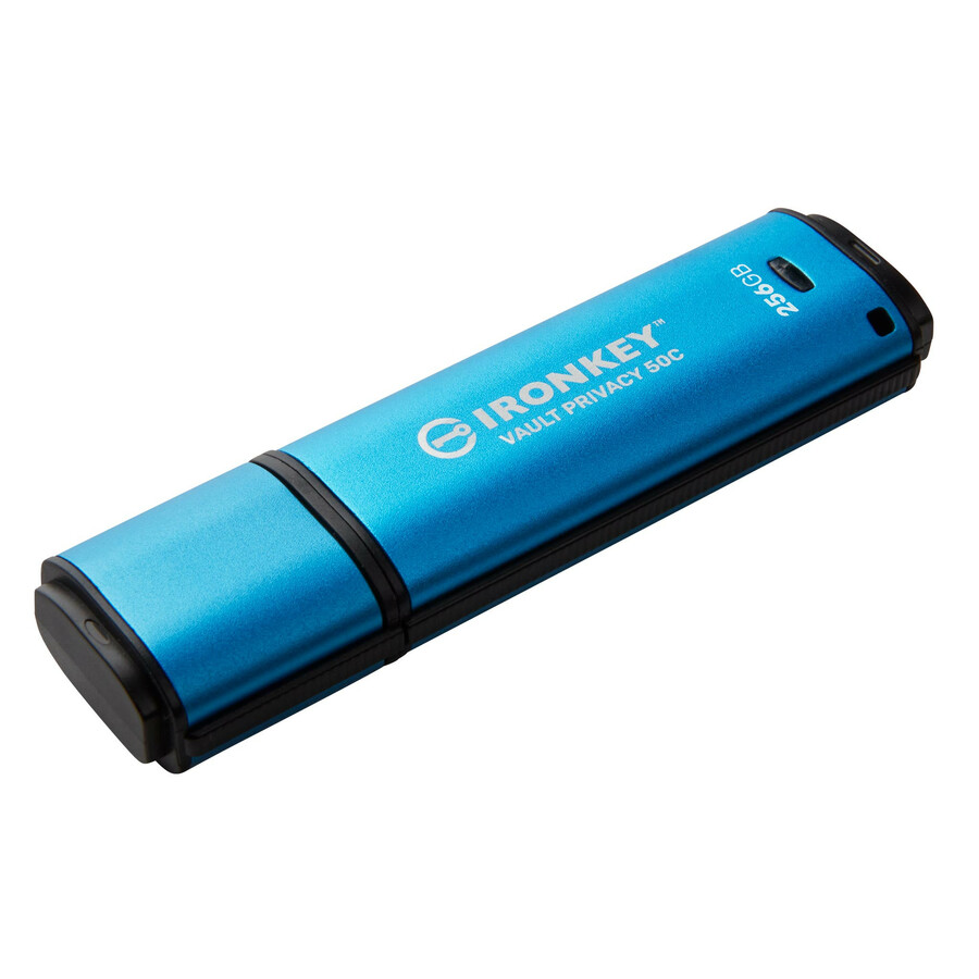 IronKey Vault Privacy 50 Series 256GB USB 3.2 (Gen 1) Type C Flash Drive