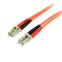 StarTech 10m Fiber Optic Cable - Multimode Duplex 62.5/125 LSZH Fiber Jumper Cord - LC/LC