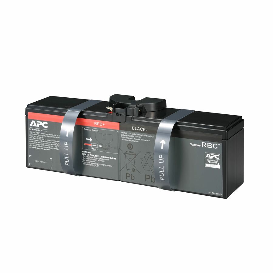 APC Replacement Battery Cartridge for Back-UPS, 12V 9.4Ah lead-acid battery, 2-year repair or replace warranty