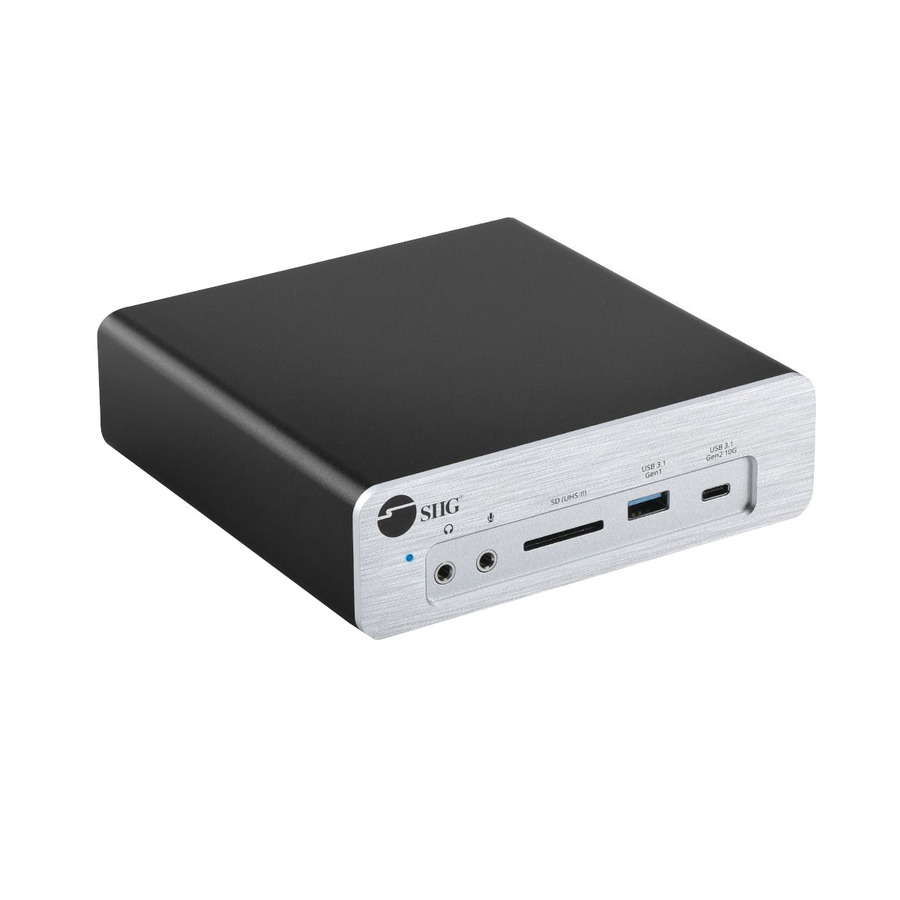 SIIG Thunderbolt 3 DP 1.4 Docking Station with Dual M.2 NVMe SSD & 96W PD
