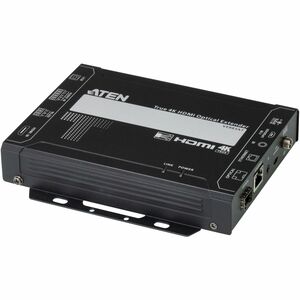 ATEN VE883AT True 4K HDMI Optical Transmitter - 1 Input Device - 32808.40 ft Range - 1 x Network (RJ-45) - 2 x USB - 1 x HDMI In - 4K - 4096 x 2160 - Twisted Pair, Optical Fiber - Rack-mountable