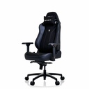Vertagear S-Line VG-SL5800 Gaming Chair - Steel, Coffee Ground Fiber, Memory Foam, Ultra Premium High Resilience (UPHR) Foam, Synthetic Leather, Aluminum Alloy - Carbon Black