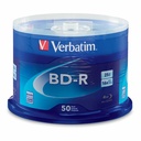 BD-R 25GB 16X with Branded Surface - 50pk Spindle