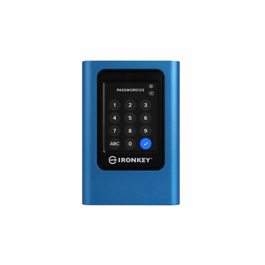 IronKey Vault Privacy 80 3.75 TB Portable Solid State Drive - External - TAA Compliant
