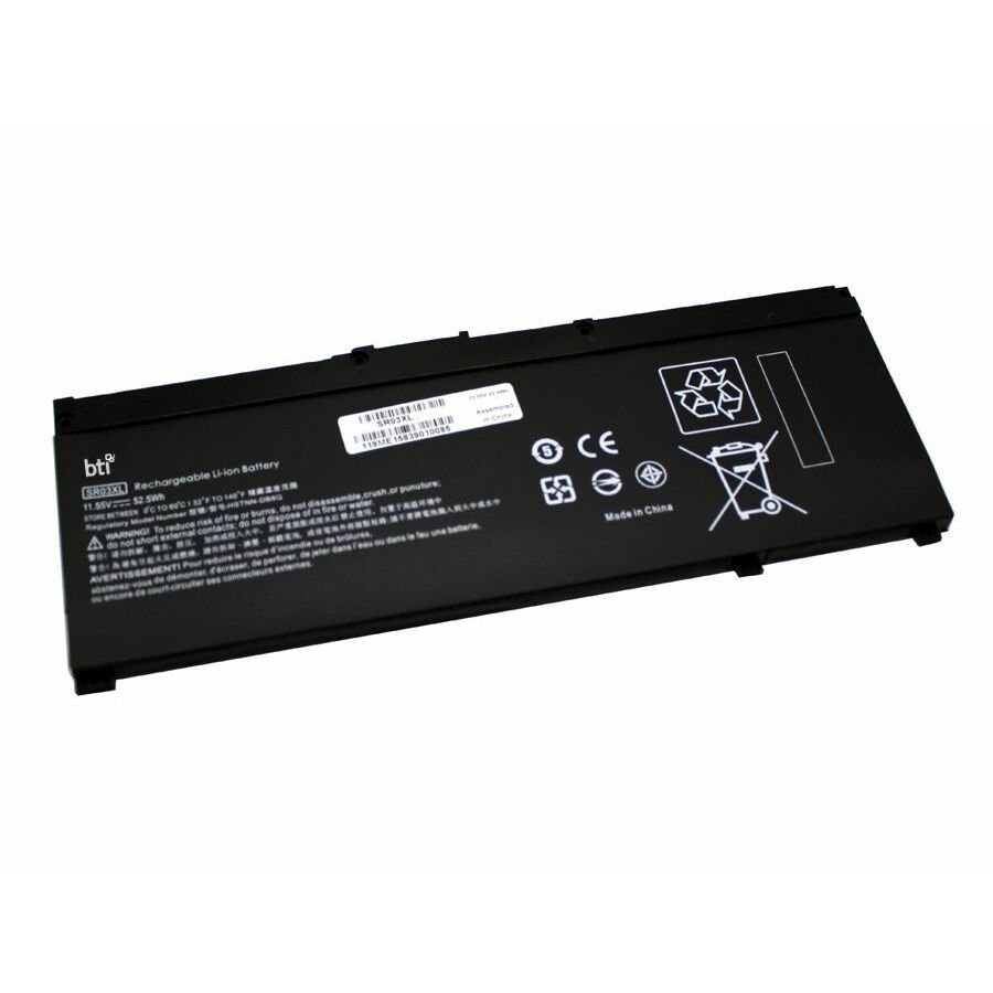 BTI SR03XL-BTI 11.55V 52.5WHR LI-ION BATTERY L08855-855, L08855-856, L08934-1B1, SR03052XL, SR03XL