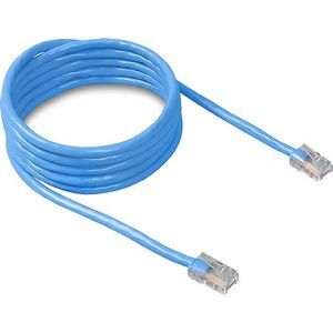 Belkin Cat 5E Patch Cable - RJ-45 Male - RJ-45 Male - 3ft - Blue