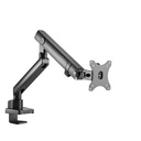 Aluminum Mechanical Spring Single Monitor Arm Mount - 17" to 32" - Max Load 17.6 lbs