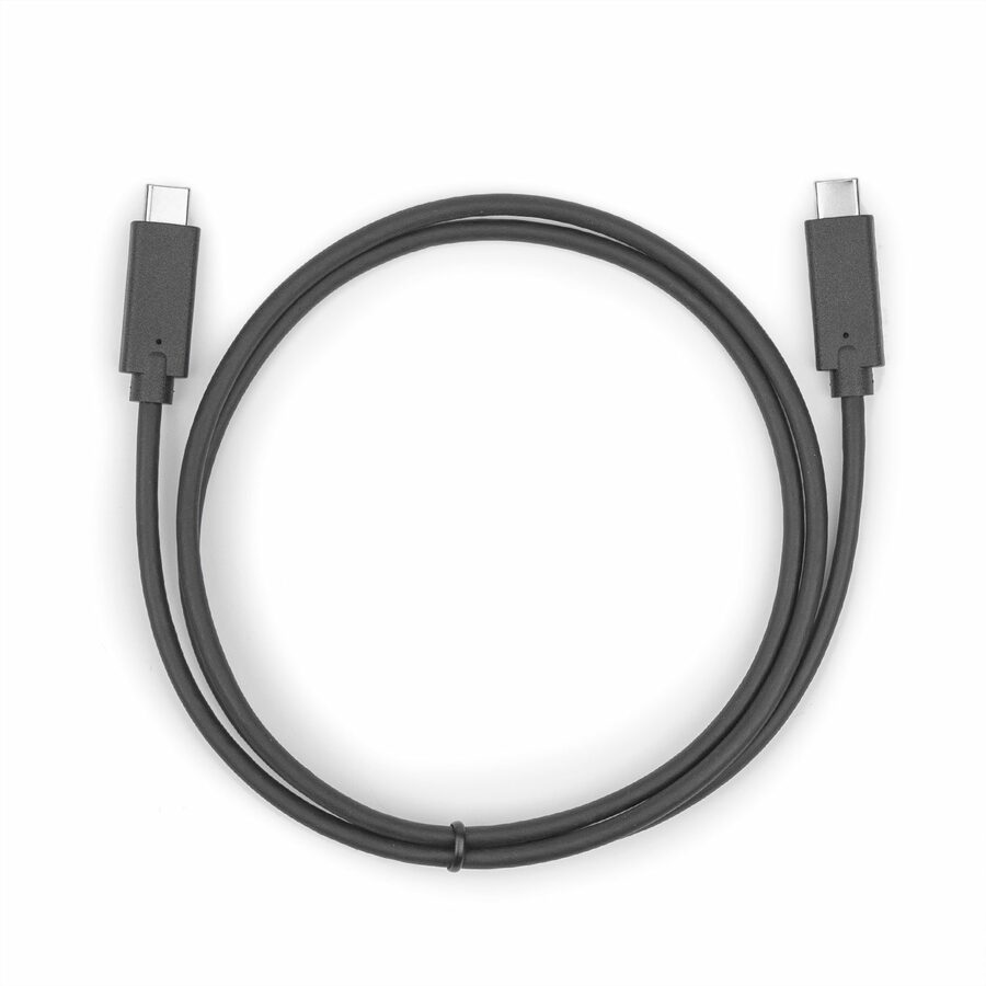 Rocstor Premium USB-C Cable M/M - 3ft 1m - USB 3.1 Type C Gen2 10Gbps Cable - Compatible with USB C Macbook, Macbook Pro, Dell XPS, Google Pixel, Nexus 6P/5X, laptops & mobile devices with Type-C port - USB for, Chromebook, Docking Station, External Hard Drive, Notebook, Smartphone - 1.25 GB/s - 3 ft - 1 Pack - 1 x Type C Male USB - 1 x Type C Male USB - Nickel Plated - Shielding - Black USB 3.1 GEN 2 10GBPS