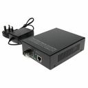 AddOn 10/100/1000Base-TX(RJ-45) to 1000Base-SX(LC) MMF 850nm 550m POE Mini Media Converter