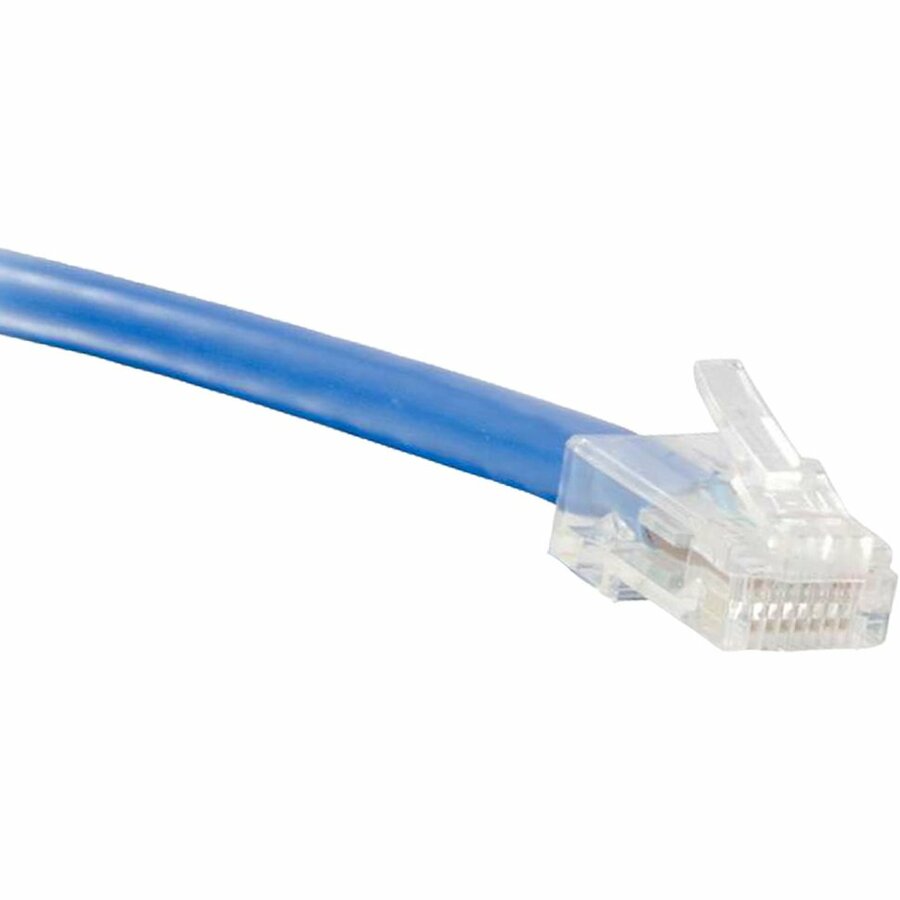 ENET Cat6 Blue 20 Foot Non-Booted (No Boot) (UTP) High-Quality Network Patch Cable RJ45 to RJ45 - 20Ft