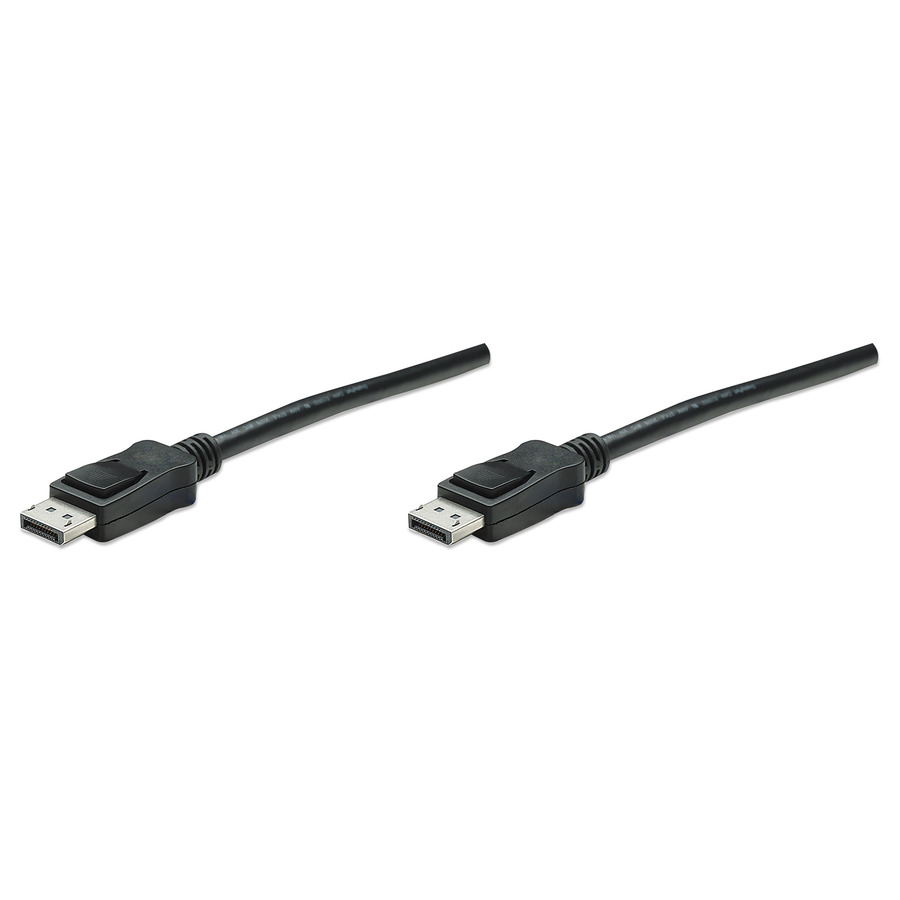 Manhattan DisplayPort Monitor Cable, 6.6' - Retail Blister