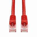 AddOn 3ft Red CAT6A PVC Ethernet Cable Snagless Bubble Boot RJ-45 M/M CAT 6A