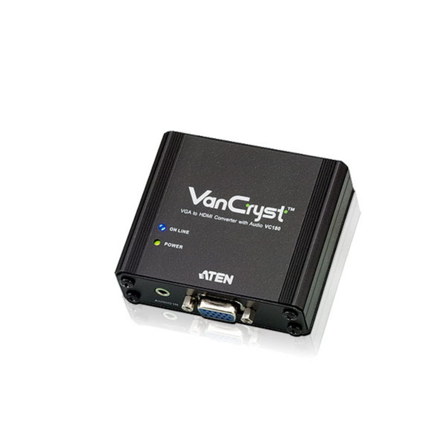 ATEN VGA to HDMI Converter with Audio-TAA Compliant