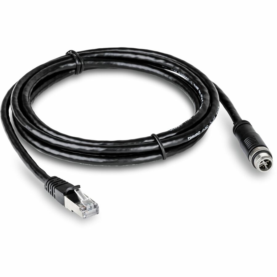 TRENDnet M12 to RJ-45 Industrial Ethernet Cable, 2m (6.5 ft.)