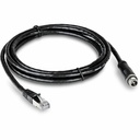 TRENDnet M12 to RJ-45 Industrial Ethernet Cable, 2m (6.5 ft.)