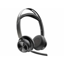Poly Voyager Focus 2 Microsoft Teams Certified USBC-C Headset + USB-C/A Adapter TAA