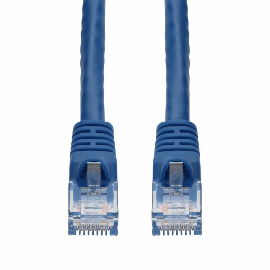 AddOn 30ft Blue CAT 6A PVC Ethernet Cable Snagless Bubble Boot RJ-45 M/M