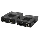 Transition Networks SGETF1014-110 Gigabit Ethernet Media Converter - 1 x RJ-45 , 1 x SC - 1000Base-T, 1000Base-LX - Wall-mountable