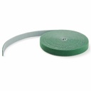 StarTech 100ft (30.5m) Hook and Loop Roll, Green, Cut-to-Size Reusable Cable Ties, Bulk Wire Fastener Tape, Cable Management Straps