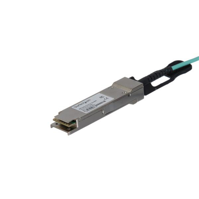 StarTech MSA Uncoded 10m 40G QSFP+ to SFP AOC Cable - 40 GbE QSFP+ Active Optical Fiber - 40 Gbps QSFP Plus Cable 32.8'