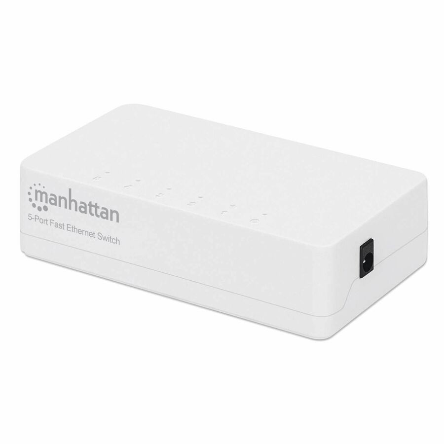 Manhattan 5-Port Fast Ethernet Switch, Plastic, Three Year Warranty, Box