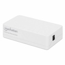 Manhattan 5-Port Fast Ethernet Switch, Plastic, Three Year Warranty, Box