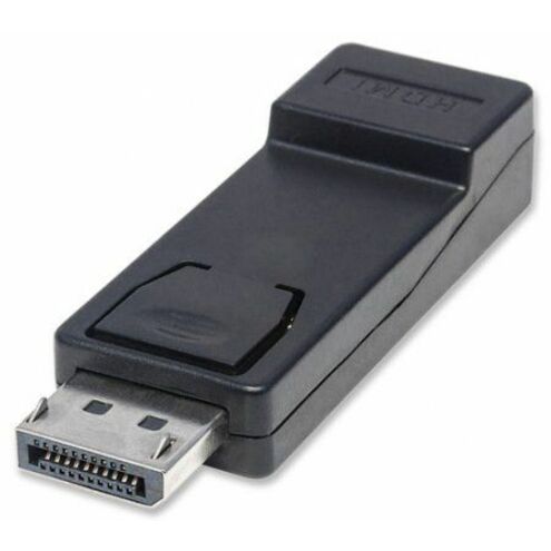DisplayPort 1.1 to HDMI Adapter, 1080p@60Hz, Male to Female, Black, DP With Latch, Not Bi-Directional, Three Year Warranty