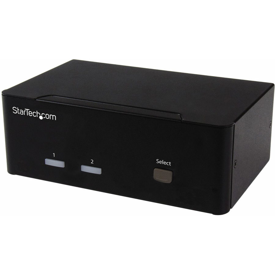 StarTech 2-port KVM Switch with Dual VGA and 2-port USB Hub - USB 2.0