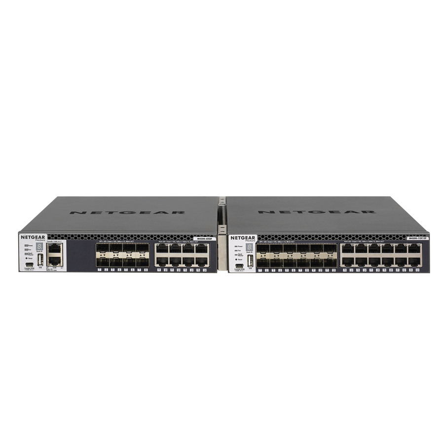 Netgear M4300 Stackable Managed Switch with 16x10G Including 8x10GBASE-T and 8xSFP+ Layer 3