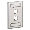 Panduit CFPL2SY Faceplate